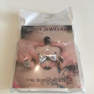 Svart Banana med rosett