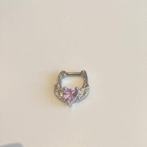 Nipple Clicker med rosa hjärta